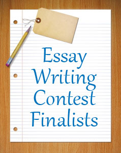 Essay writing contest winners
